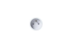 Rond 2.0 - backfit stopcontact b-f wit basic randloos